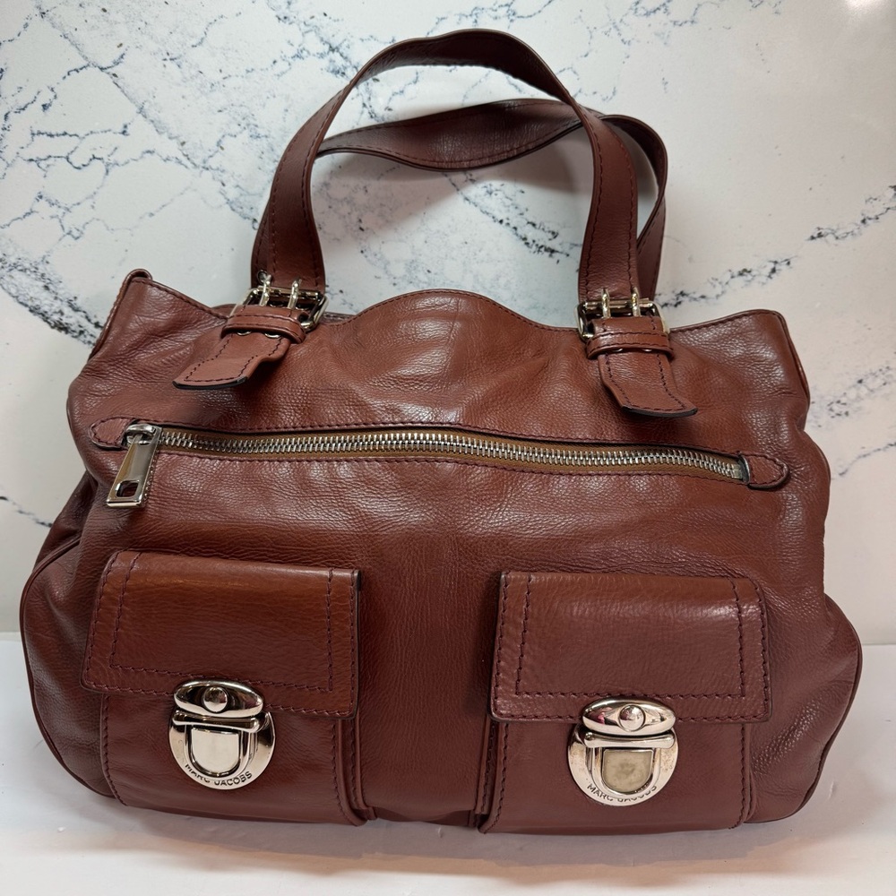 Marc Jacob’s Brown Leather Women's Bag - Picture 3 of 12